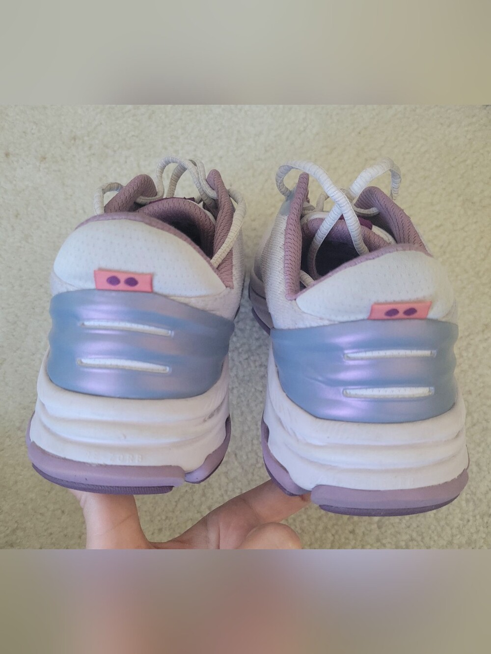 Ryka Women's Light Pink Athletic Walking Shoes - Picture 8 of 10